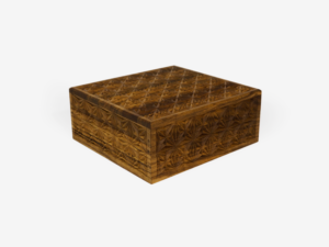 Walnut Wood Six Sections Tea Box