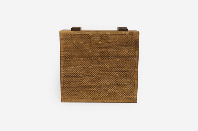 Walnut Wood Six Sections Tea Box - Image 2