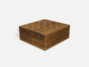 Walnut Wood Six Sections Tea Box