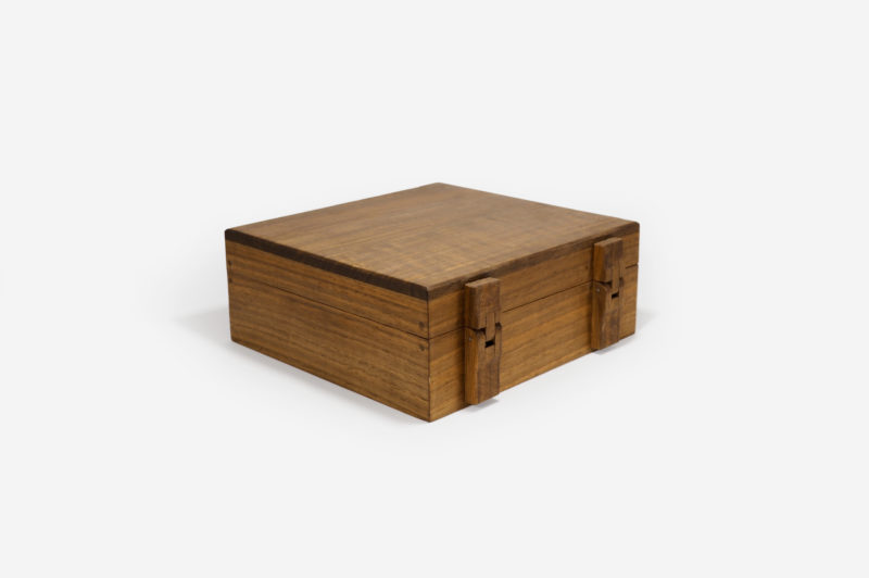 Walnut Wood Six Sections Tea Box - Image 3