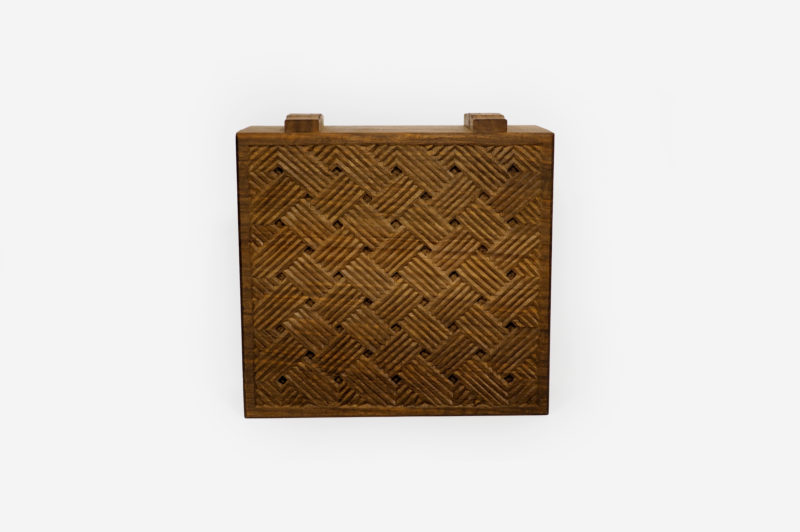 Walnut Wood Six Sections Tea Box - Image 2
