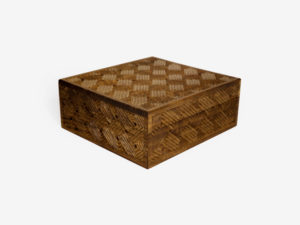 Walnut Wood Six Sections Tea Box