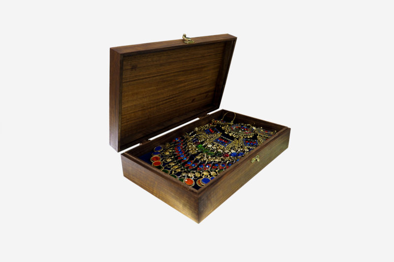 Walnut Wood Multi-Purpose Storage Box