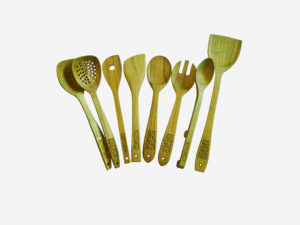 Mulberry Wood Kitchen Utensils Set